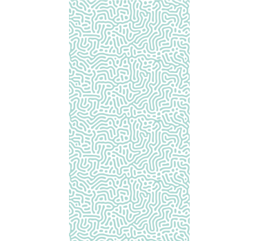 Wavy Line Art geometric wallpaper - TenStickers
