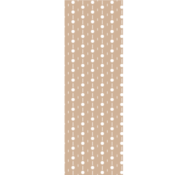 Polka dots wallpaper circular white dots - TenStickers