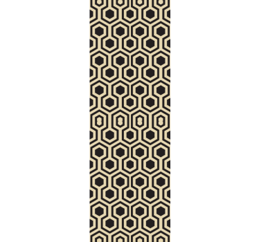 Honeycomb Hexagon Pattern geometric wallpaper - TenStickers