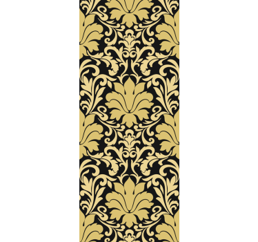 Elegant Damasco decoration retro wallpaper - TenStickers