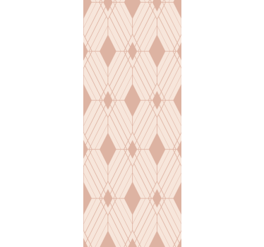 Pastel deco diamons geometric wallpaper - TenStickers