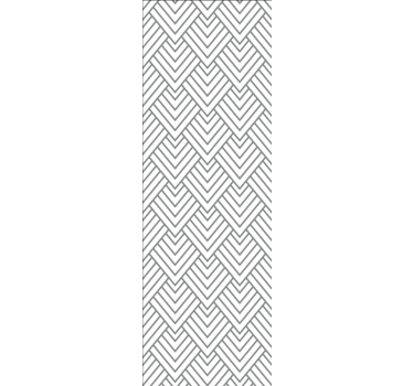 Chevron Lines geometric wallpaper - TenStickers