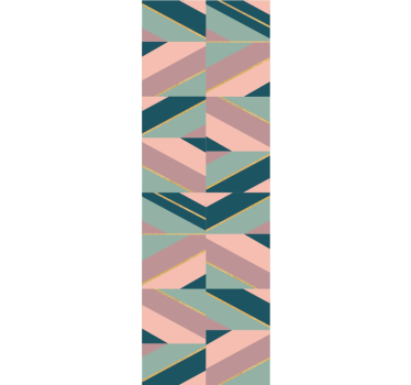 Abstract pastel angles geometric wallpaper - TenStickers