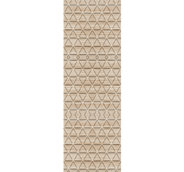 3D texture layers triangles wallpaper - TenStickers