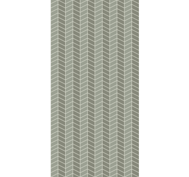 Beige chevron motif geometric wallpaper - TenStickers