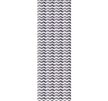 Chevron Shapes geometric wallpaper - TenStickers