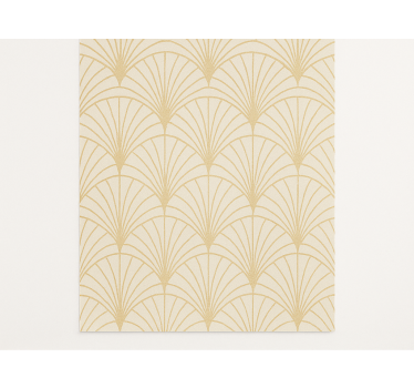 1920's fan Art Deco retro wallpaper - TenStickers