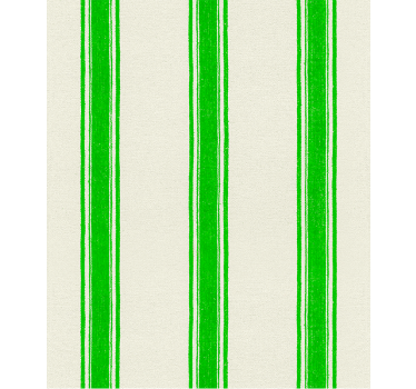Geometric wallpaper vertical lines in green - TenStickers