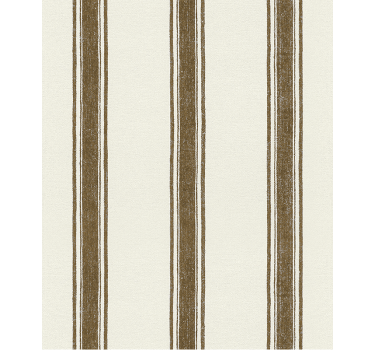 Geometric wallpaper in mocha vertical lines - TenStickers