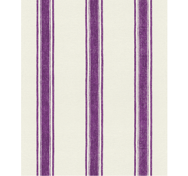 Geometric wallpaper in purple vertical lines - TenStickers