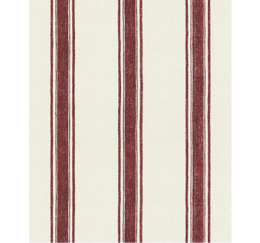 Geometric wallpaper vertical lines in red - TenStickers
