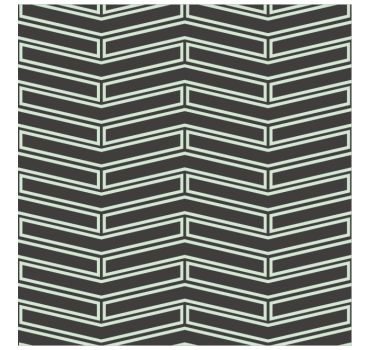 Geometric wallpaper chevron lines - TenStickers