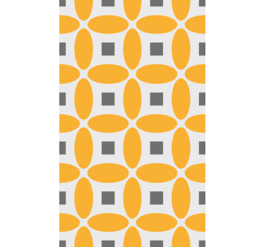 Geometric wallpaper geometric circles - TenStickers