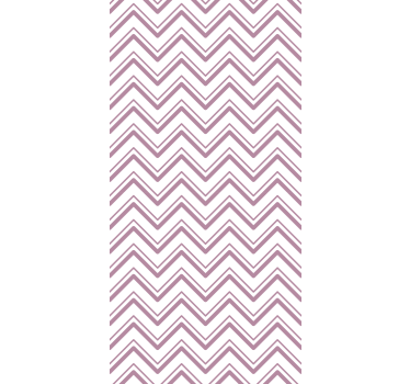 Geometric wallpaper chevron zigzag design - TenStickers