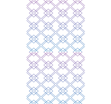 Geometric wallpaper diamonds and lines - TenStickers