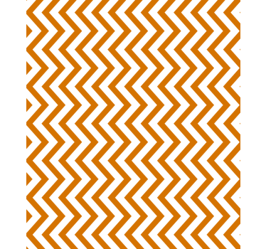 Geometric wallpaper with chevron motif charm - TenStickers