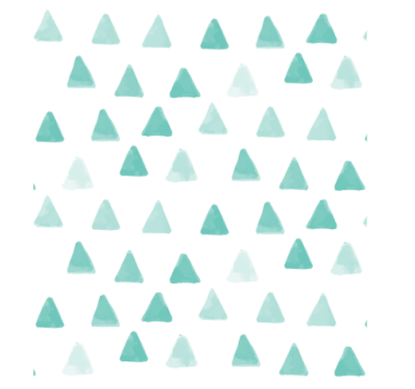 Geometric wallpaper with triangular patterns - TenStickers