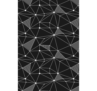 Geometric wallpaper bold geometric shapes - TenStickers