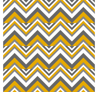 Geometric wallpaper chevron stripe design - TenStickers