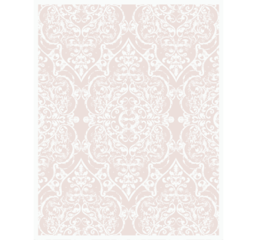 Retro wallpaper light baroque design - TenStickers