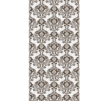 Retro wallpaper baroque design - TenStickers
