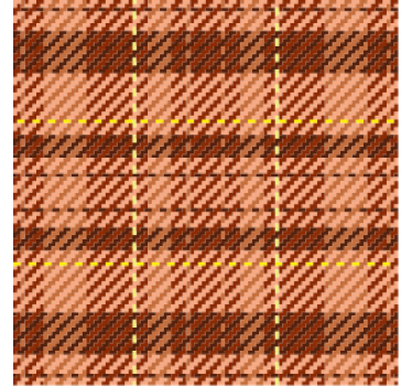 Retro wallpaper 70s square pattern - TenStickers