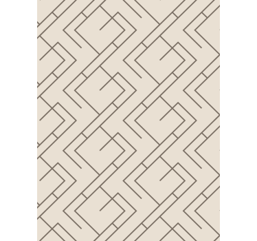 Geometric wallpaper with chic linear design - TenStickers