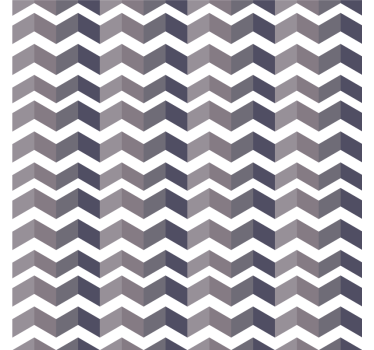 Geometric wallpaper chevron pattern design - TenStickers