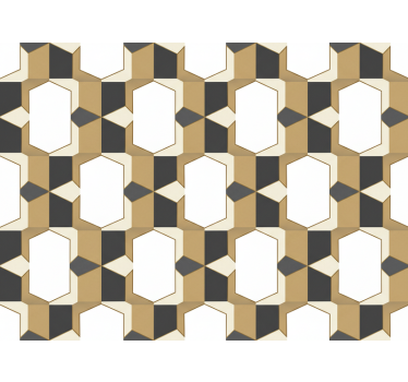 Classic wallpaper checkered pattern b0b9c2zjrj - TenStickers