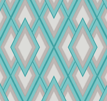 Triangle Wallpaper with geometric patterns - TenStickers