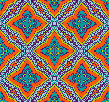 Geometric pattern decor geometric wallpaper - TenStickers