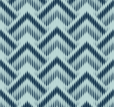 Ikat Chevron Pattern geometric wallpaper - TenStickers