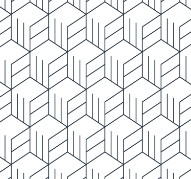 Geometric wallpaper with geometric line pattern - TenStickers