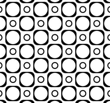 Circular Geometry wallpaper geometric - TenStickers