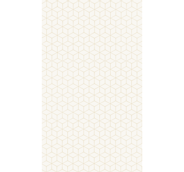 Geometric wallpaper geometric cube pattern - TenStickers