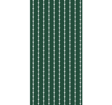 Geometric wallpaper with bamboo pattern design - TenStickers