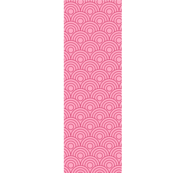 Circular Patterns geometric wallpaper - TenStickers