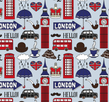 Best of British London Country Wallpaper - TenStickers