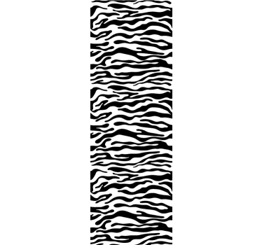 Zebra Stripe Pattern wallpaper zebras - TenStickers