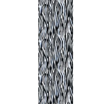 Zebra Stripe Motif wallpaper zebras - TenStickers