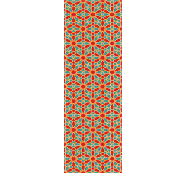 Kaleidoscope Symmetry wallpaper geometric - TenStickers
