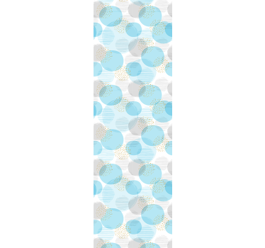 Geometric wallpaper geometric dot array - TenStickers