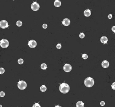 Pearl Curtain Pattern Wallpaper - TenStickers