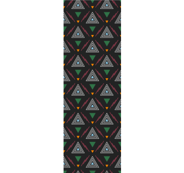Triangles wallpaper triad harmony design - TenStickers