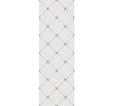 Geometric diamond squares lines living room wallpaper - TenStickers