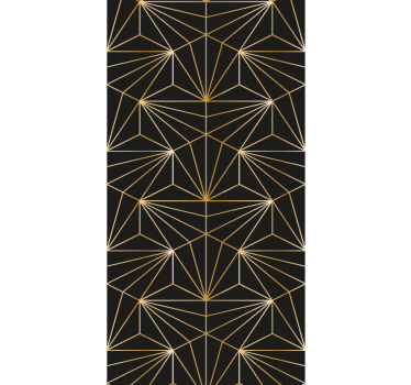 Geometric wallpaper geometric lines fusion - TenStickers