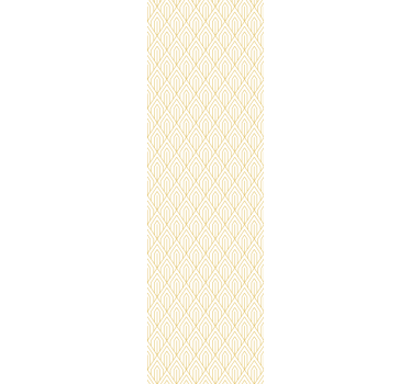 Geometric wallpaper with linear design - TenStickers