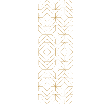Geometric wallpaper in geometric cube design - TenStickers