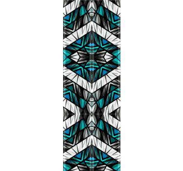 Kaleidoscopic Symmetry wallpaper geometric - TenStickers