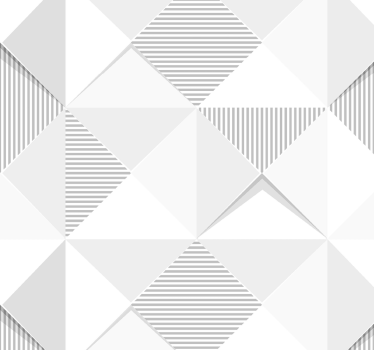 3D white wallpaper squares for office - TenStickers